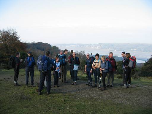 10_47-1.jpg - Terry leading the Arnside walk.