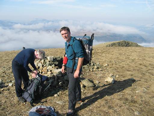 12_47-1.jpg - Drinks stops were pretty important - sweat was dripping off us here and there was no wind.