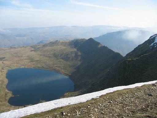 13_09-2.jpg - Red Tarn and Striding Edge. There were queues over Striding Edge.