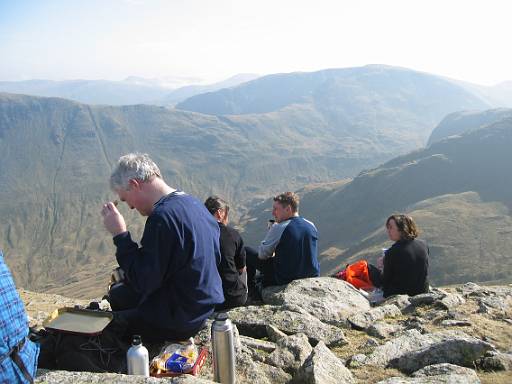 13_53-1.jpg - Lunch stop near Nevermost Pike.