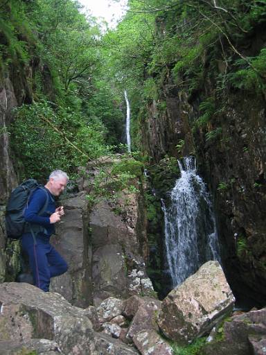 12_08-1.jpg - Phil in front of Scale Force - a little scrambling before the climb