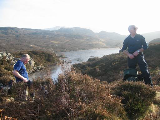 14_14-1.jpg - Ullscarf itself gives good views over the fells, but is flat and not photogenic. Its just as well the wether is good, the top would be featureless and difficult to navigate in mist. Here we have descended to Dock Tarn.