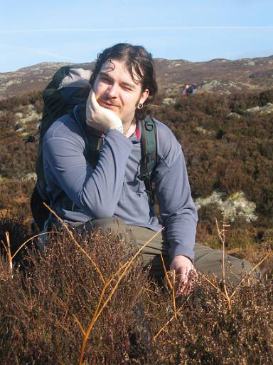 14_14-2.jpg - Chris by Dock Tarn. Is it me or is the pace beginning to tell?