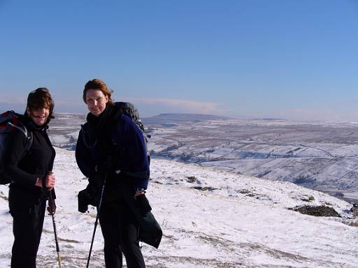 11_55-1.jpg - Sue and Jackie notice that the wind is freshening.