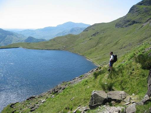 11_41-2.jpg - Dave overlooking Stickle Tarn