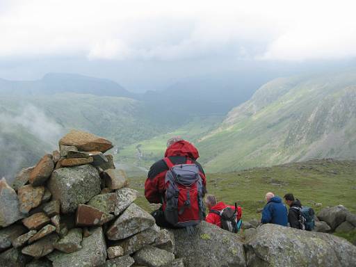 15_21-2.jpg - Finally out of the mist and about to descend Seathwaite Fell