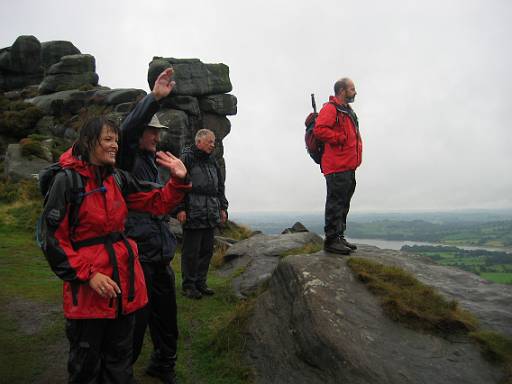 11_43-1.jpg - A wet day on Hen Cloud. Greeting the B-sensible party.