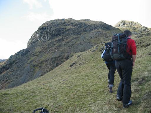 12_39-1.JPG - The climb to Tarn Crag