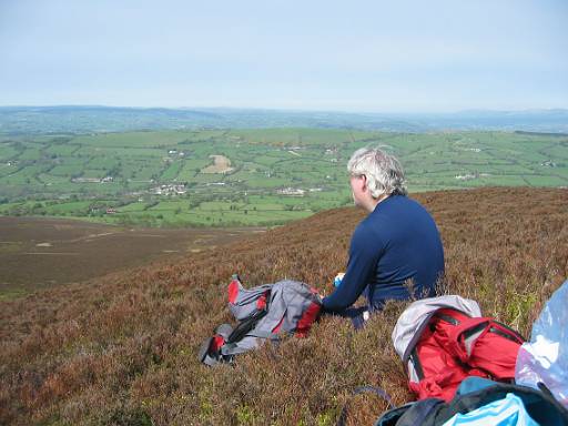 12_45-2.JPG - Phil on Moel Morfydd