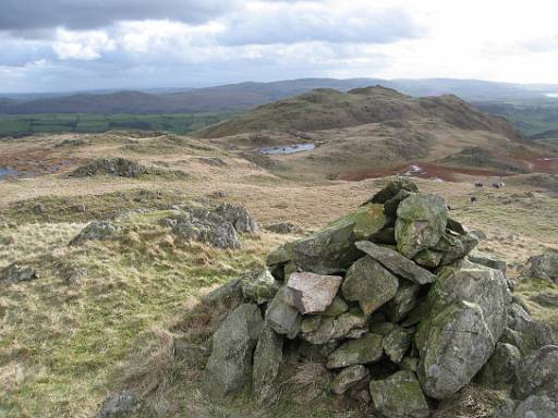 13_55-1.jpg - Looking to Stickle Pike across the tarns below Great Stickle