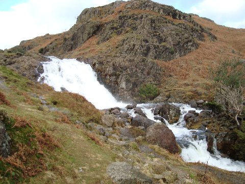 DSC00514.JPG - Waterfalls near Easedale Tarn