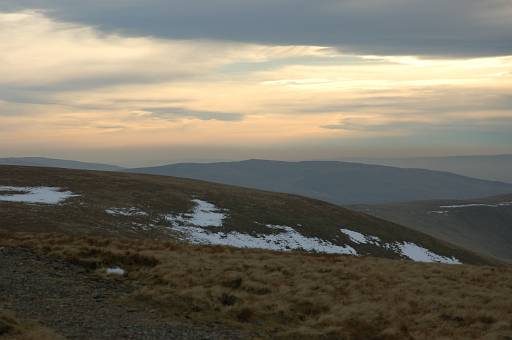 DSC_0050.JPG - Sun setting over the Howgills