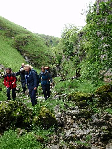 11_43-1.jpg - A-party climbing Trollers Gill