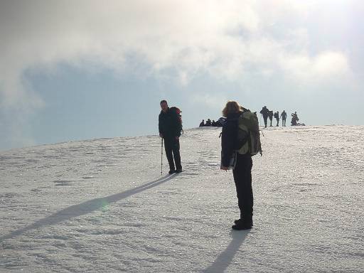 13_12-2.jpg - Blencathra summit, with visiting Chris Bonnington (in the far distance)