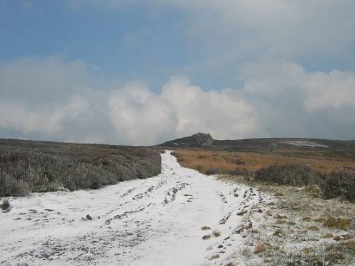 13_12-2.jpg - View to Shepherds Rock, the first of the interesting rock formations that make up the Stiperstones.