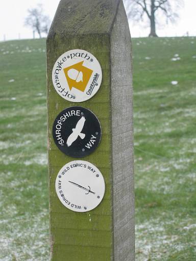 11_47-1.jpg - Offa's Dyke, the Shropshire Way and Wild Edric's Way run together here.