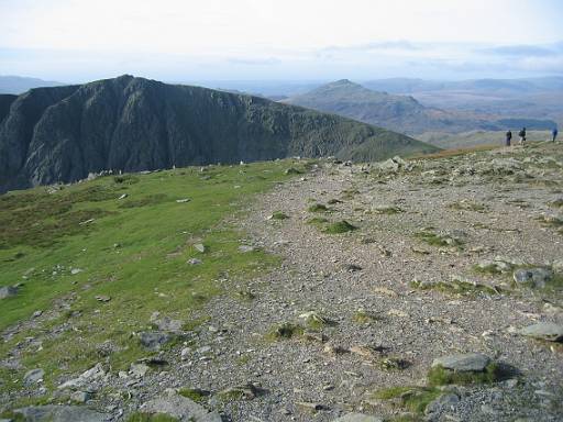 13_49-3.jpg - Looking to Dow Crag. The South Rake scramble looked particularly hard from here.