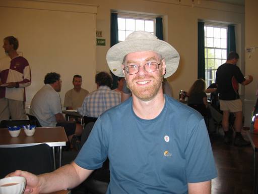 08_13-1.JPG - Me, with tea in Baslow