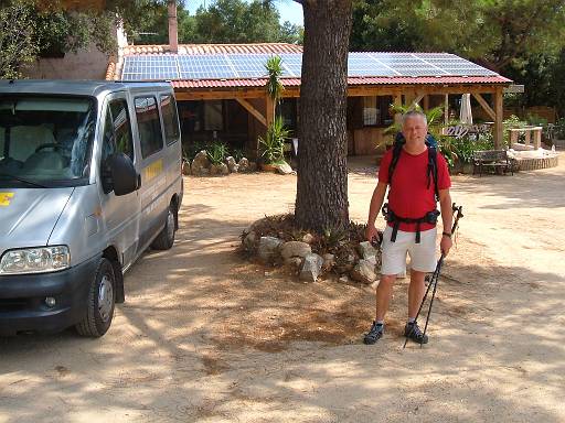 10_01-2.JPG - Phil at the start of the GR20 in Conca