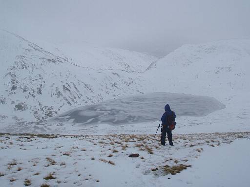 13_09-3.jpg - Descending again with views over Grisedale Tarn to Seat Sandal.