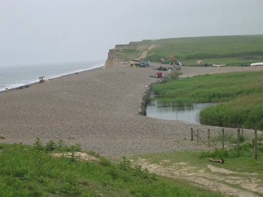 08_15-1.JPG - View over Weybourne on a rather misty final day